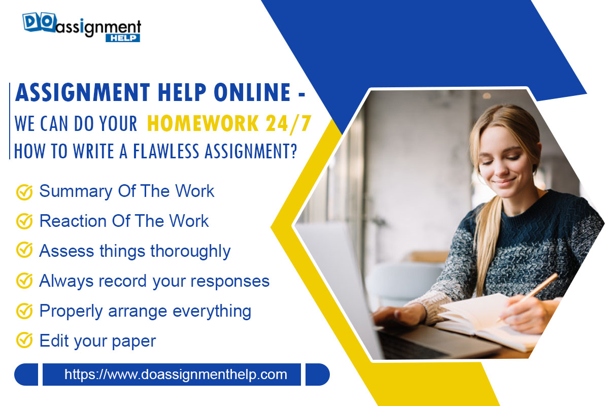 Assignment Help Online – We Can Do Your Homework 24/7
