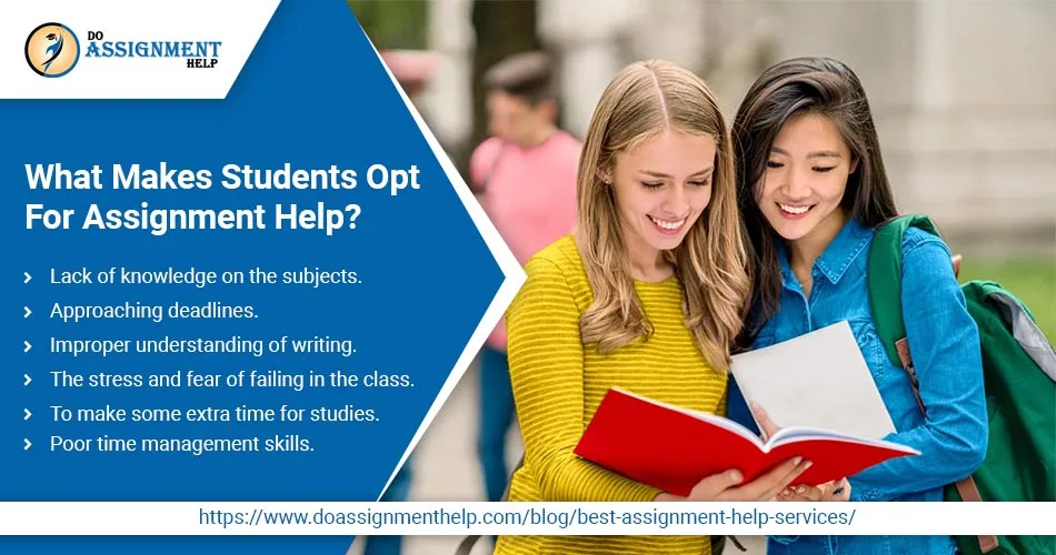 What Makes Students opt For Assignment Help