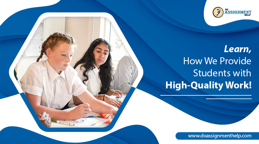 Submit Quality Work with Professional Assistance